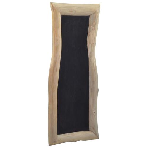 Tavle 3 dele 30 x 70 cm massivt teaktræ
