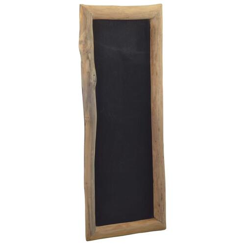 Tavle 3 dele 30 x 70 cm massivt teaktræ