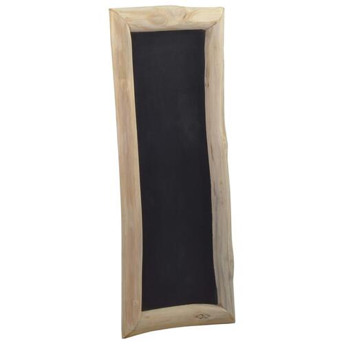 Tavle 3 dele 30 x 70 cm massivt teaktræ