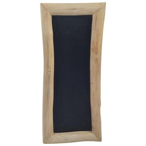 Tavle 3 dele 30 x 70 cm massivt teaktræ