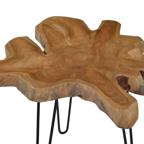 Sofabord (60-70) x 45 cm teaktræ