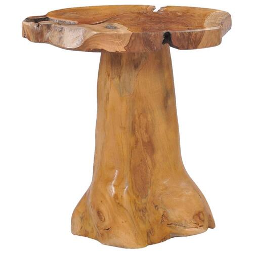 Sofabord 40 x 40 cm massivt teaktræ