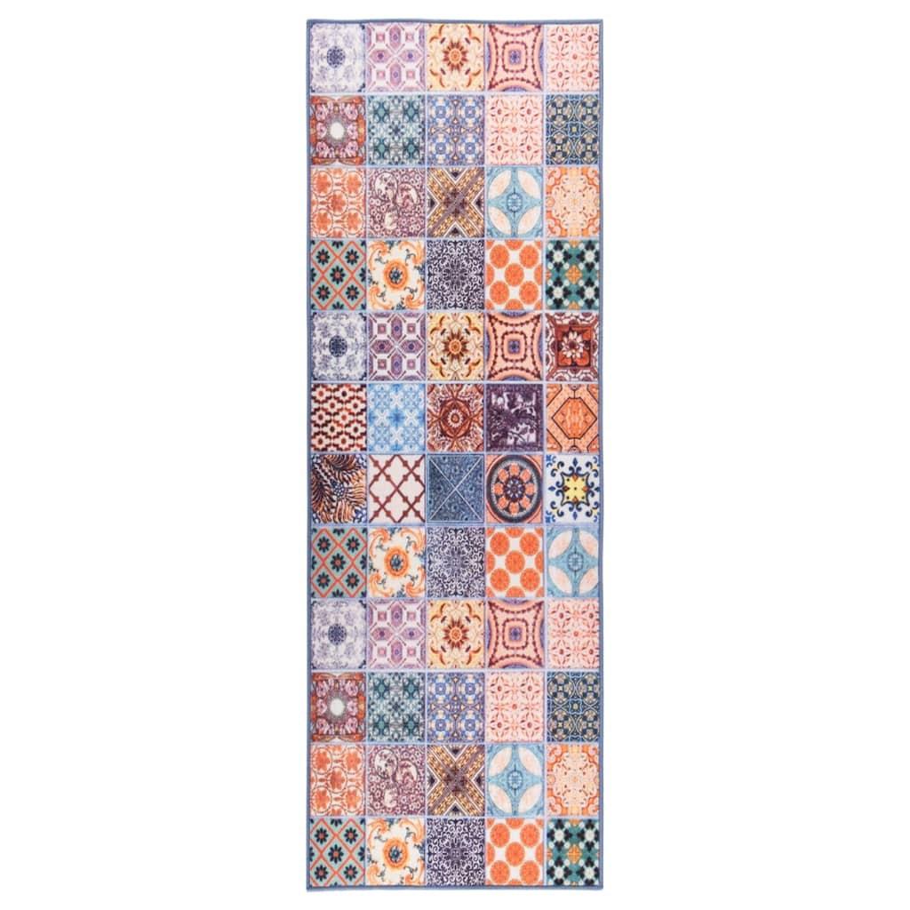 Tæppeløber 80x250 cm mosaikmønster
