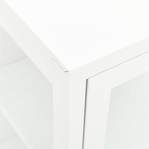 Skænk 38x35x70 cm metal og glas