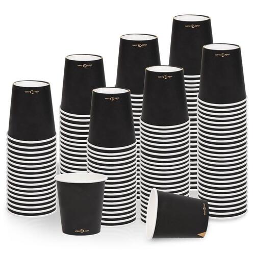 Papkrus 250 stk. 200 ml sort