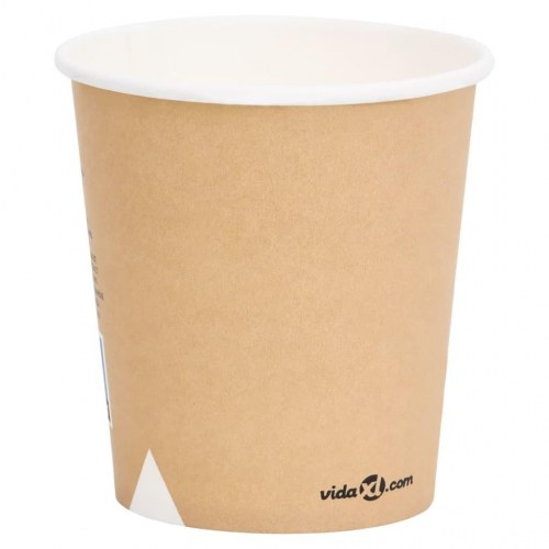 Papkrus 100 stk. 200 ml brun