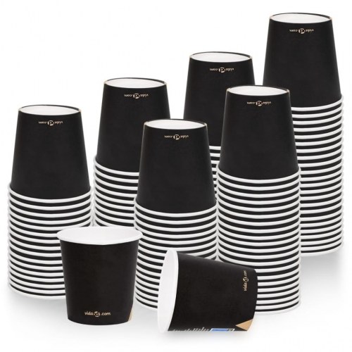 Papkrus 100 stk. 120 ml sort