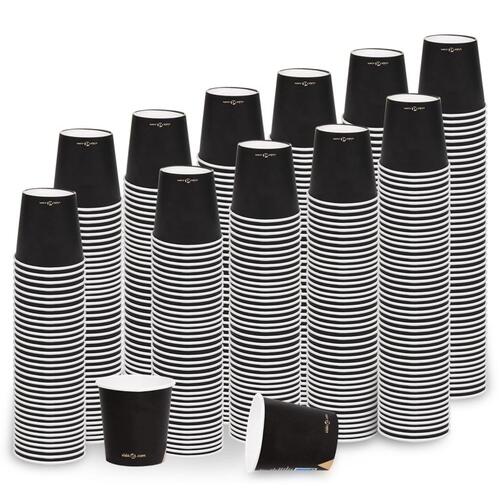 Papkrus 1000 stk. 120 ml sort