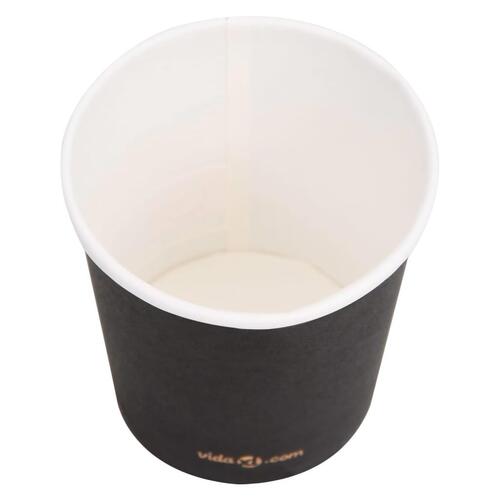 Papkrus 1000 stk. 120 ml sort