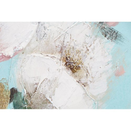 - Håndmalet lærredssæt i fyrretræ, 99,5 × 3,5 × 99,5 cm (2 dele)