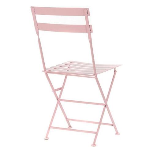 Spisebordsæt med 2 stole MB-177410 Pink 60 x 60 x 75 cm (3 stk)