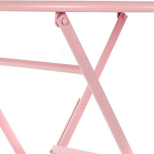 Spisebordsæt med 2 stole MB-177410 Pink 60 x 60 x 75 cm (3 stk)