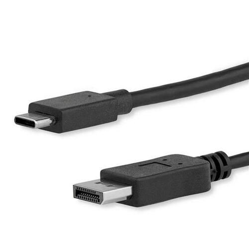 USB C til DisplayPort-adapter Startech CDP2DPMM6B (1,8 m) Sort