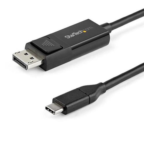 USB C til DisplayPort-adapter Startech CDP2DP1MBD Sort 1 m