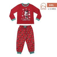 Nattøj Børns Mickey Mouse Rød 10 år