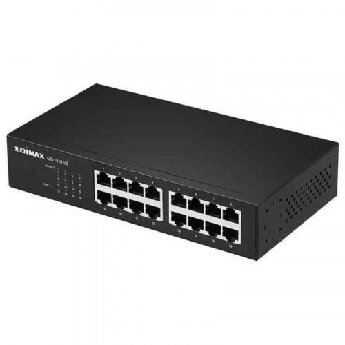 Netværksswitch Edimax GS-1016 V2 - 32 Gbps, 16x RJ45
