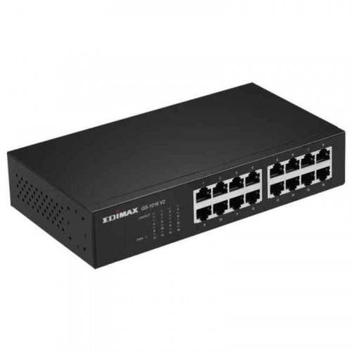 Netværksswitch Edimax GS-1016 V2 - 32 Gbps, 16x RJ45