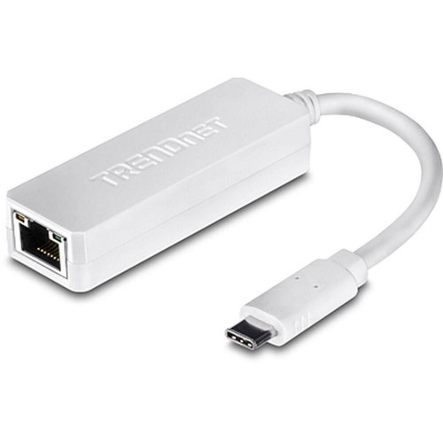 Trendnet TUC-ETG USB‑C til Gigabit Ethernet netværksadapter - Hvid