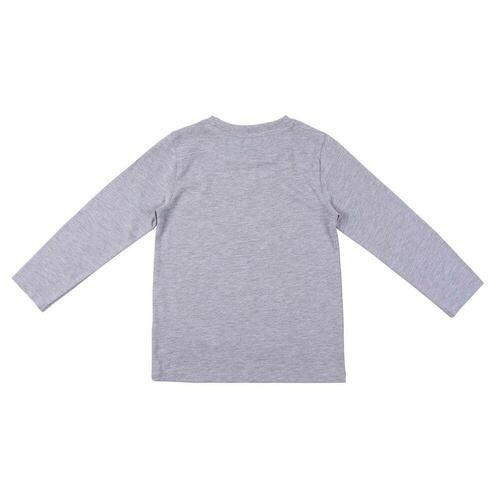 Langærmet T-shirt til Børn Minnie Mouse Grå 4 år