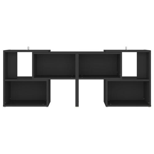 Tv-skab 104x30x52 cm konstrueret træ sort