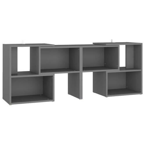 Tv-skab 104x30x52 cm konstrueret træ grå