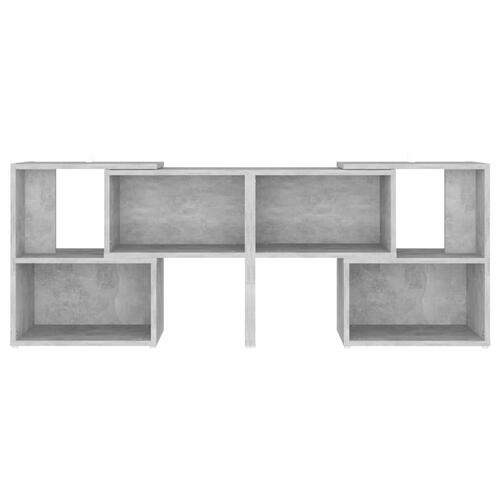 Tv-bord 104x30x52 cm konstrueret træ betongrå
