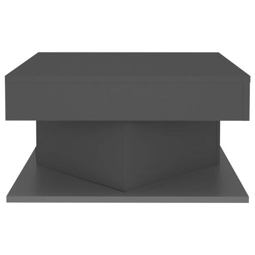 Sofabord 57x57x30 cm spånplade grå