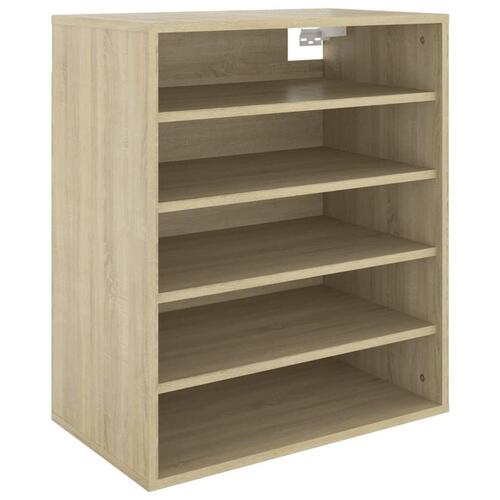 Skoreol 60x35x70 cm spånplade sonoma-eg