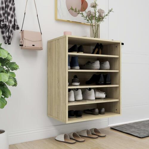 Skoreol 60x35x70 cm spånplade sonoma-eg