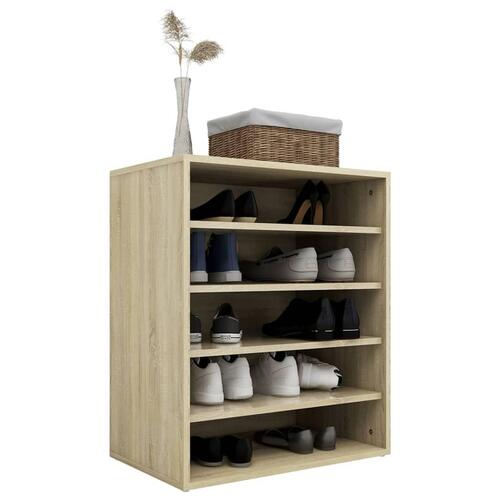Skoreol 60x35x70 cm spånplade sonoma-eg