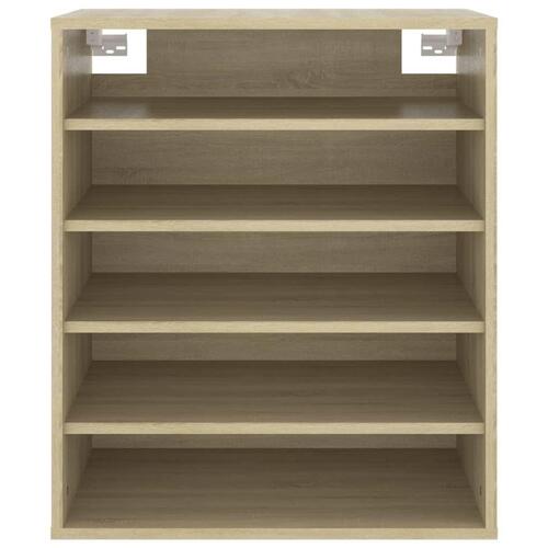 Skoreol 60x35x70 cm spånplade sonoma-eg