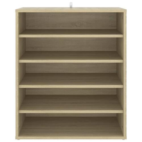 Skoreol 60x35x70 cm spånplade sonoma-eg