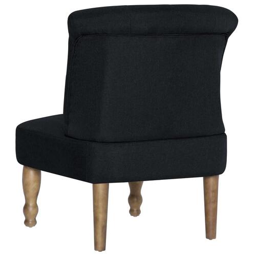 Fransk stol stof sort