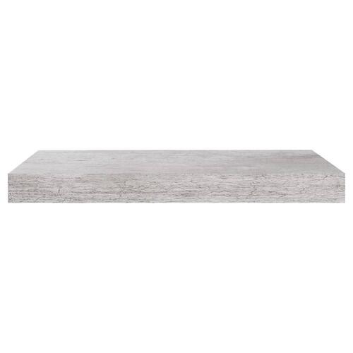 Væghylde 50x23x3,8 cm MDF betongrå