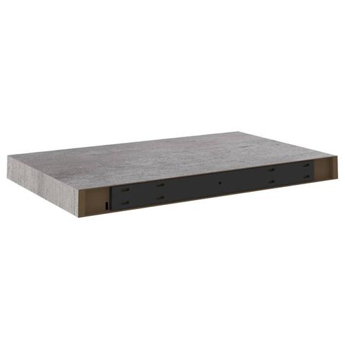 Væghylde 50x23x3,8 cm MDF betongrå