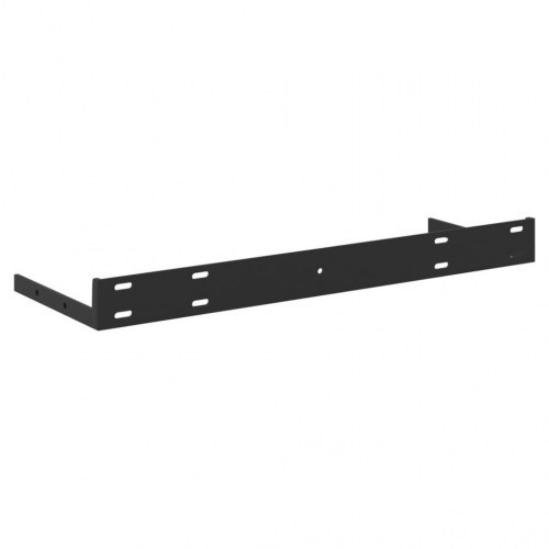 Væghylder 2 stk. - 50×23×3,8 cm i MDF, betongrå