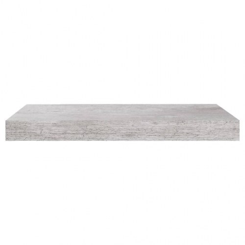 Væghylder 4 stk. 50×23×3,8 cm - MDF i betongrå