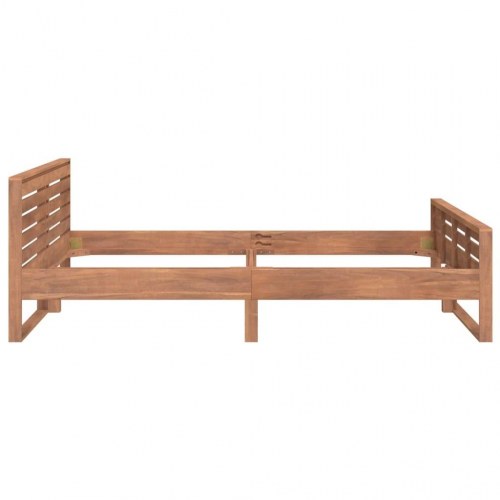 Sengestel 160x200 cm massivt teaktræ