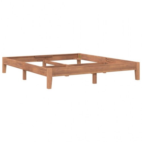 Sengestel 180x200 cm massivt teaktræ