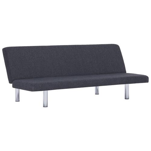 Sovesofa polyester mørkegrå