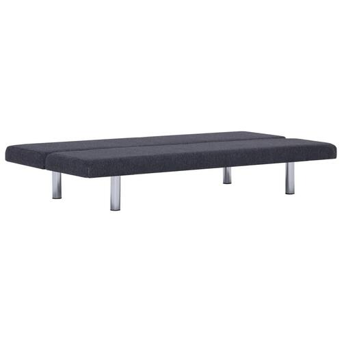 Sovesofa polyester mørkegrå