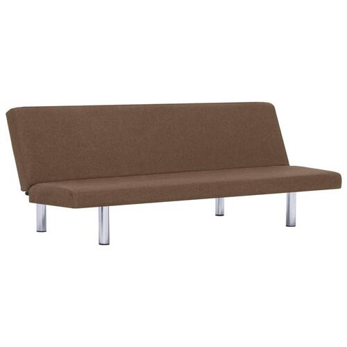 Sovesofa polyester brun