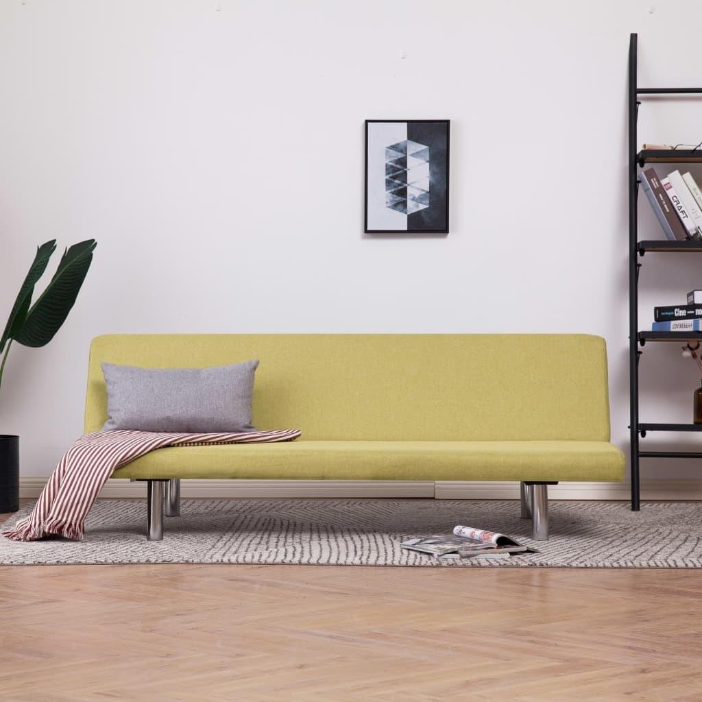 Sovesofa polyester grøn