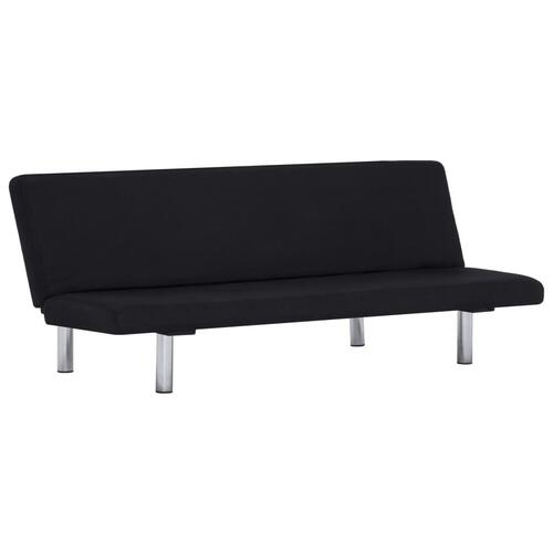 Sovesofa polyester sort