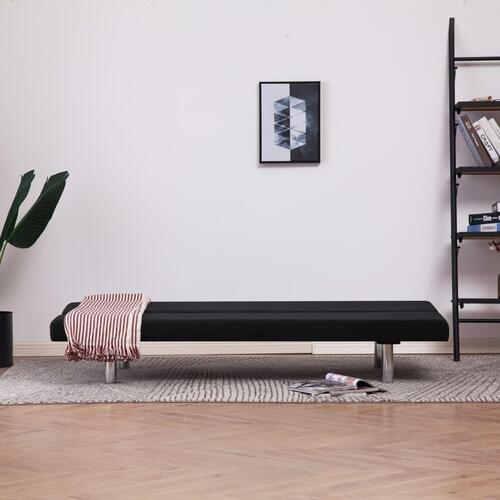 Sovesofa polyester sort
