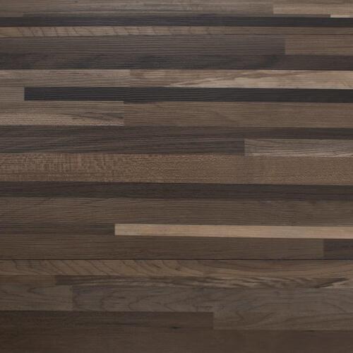 Selvhæftende PVC-gulvplanker 5,21 m² 2 mm brunstribet