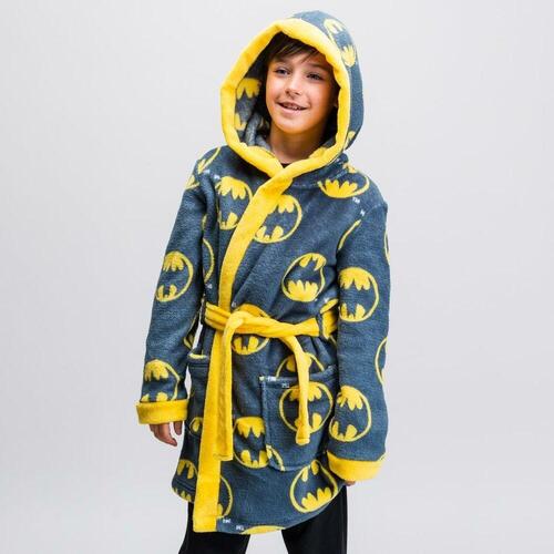 Morgenkåbe til Børn Batman Grå Mørkegrå 14 år