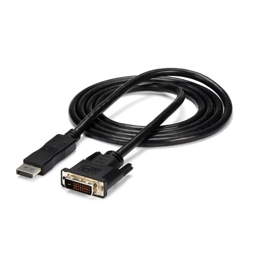 DisplayPort kabel til DVI - StarTech DP2DVIMM6, 1,8 m, sort