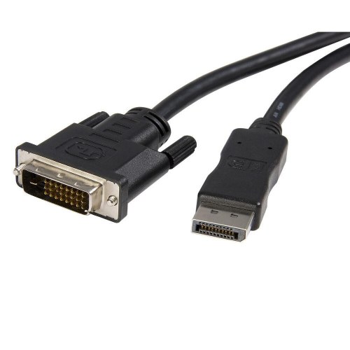 DisplayPort kabel til DVI - StarTech DP2DVIMM6, 1,8 m, sort