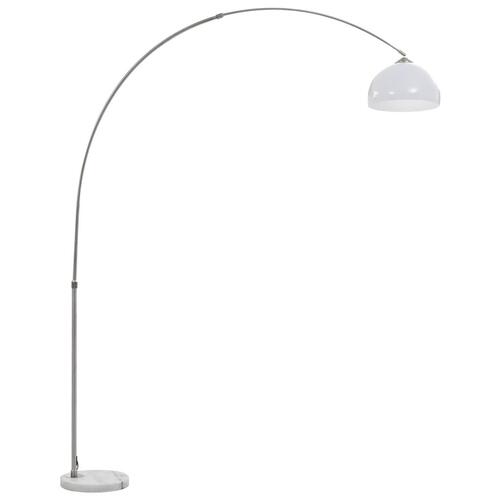 Buet lampe 60 W E27 200 cm sølvfarvet